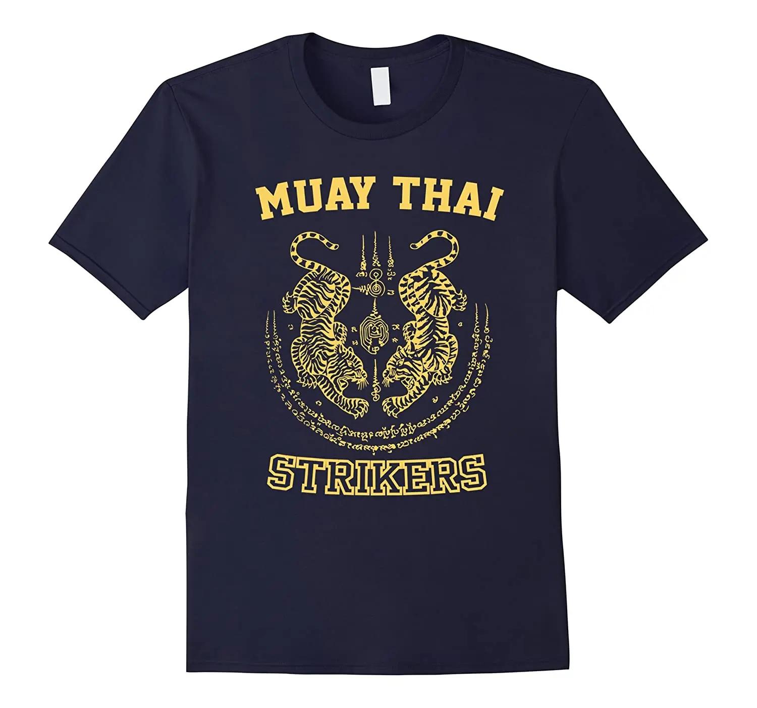 

Muay Thai Kickboxing Fighter TShirt Summer Cotton Short Sleeve ONeck Mens T Shirt New S3XL 4XL