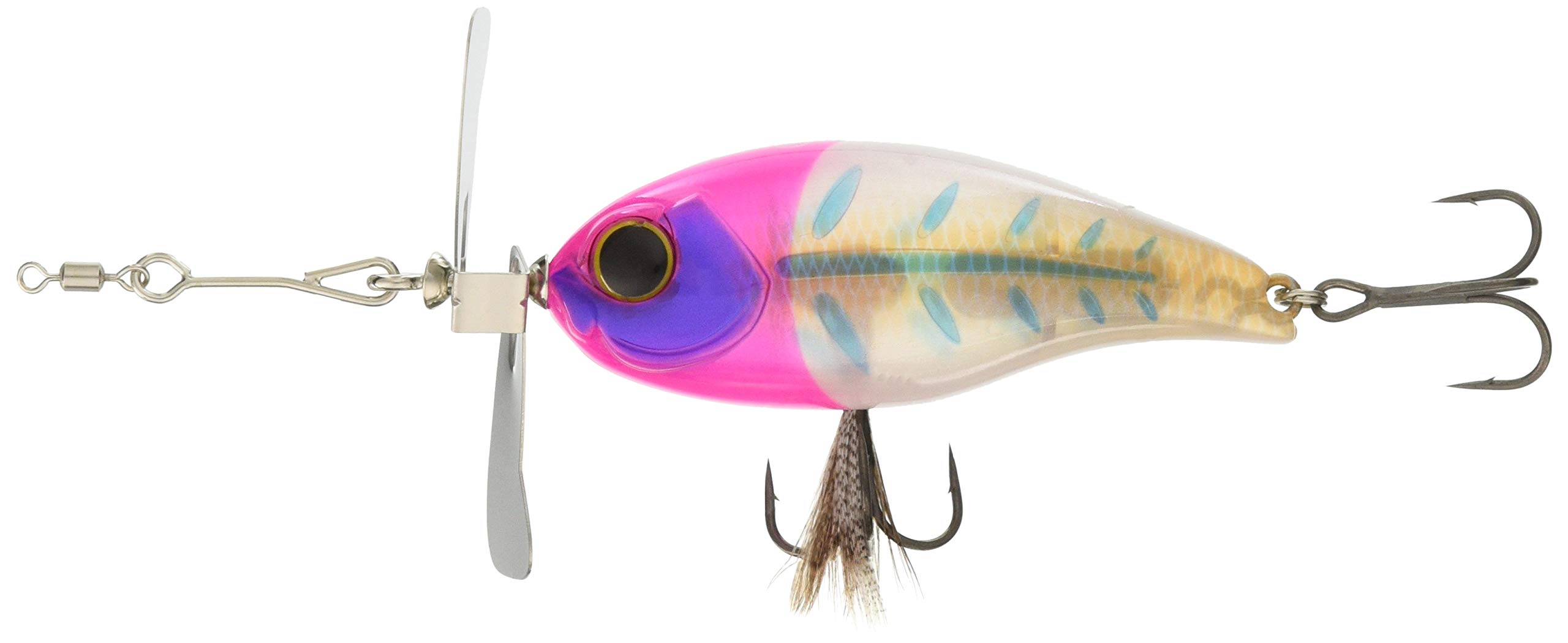 

JACKALL lure chop cut pink head bone.