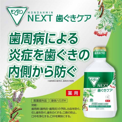 Mondahmin NEXT Gum Care Liquid Toothpaste, Mint, 1080ml