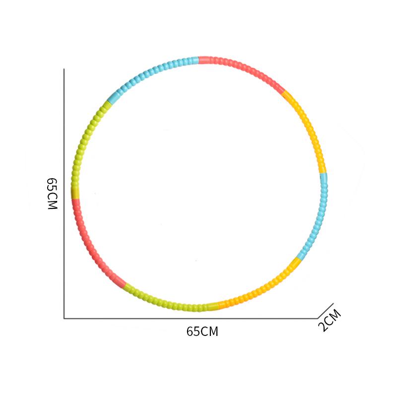 

Съемный утяжеленный обруч для детей - игрушка для фитнеса и спорта на открытом воздухе