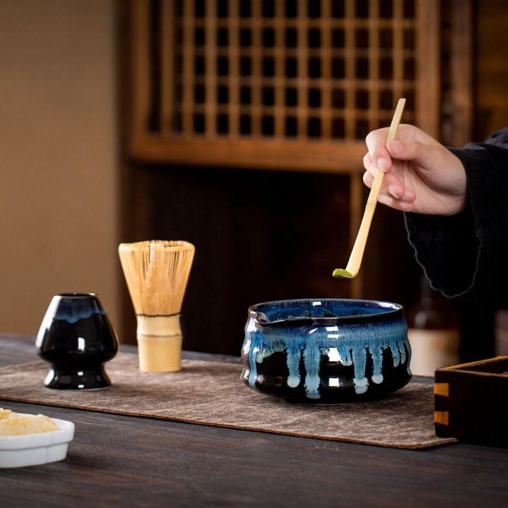 Matcha Besenhalter Japanisches Matcha Tee Set Matcha Schale Matcha Zubereitungsset Teeliebhaber