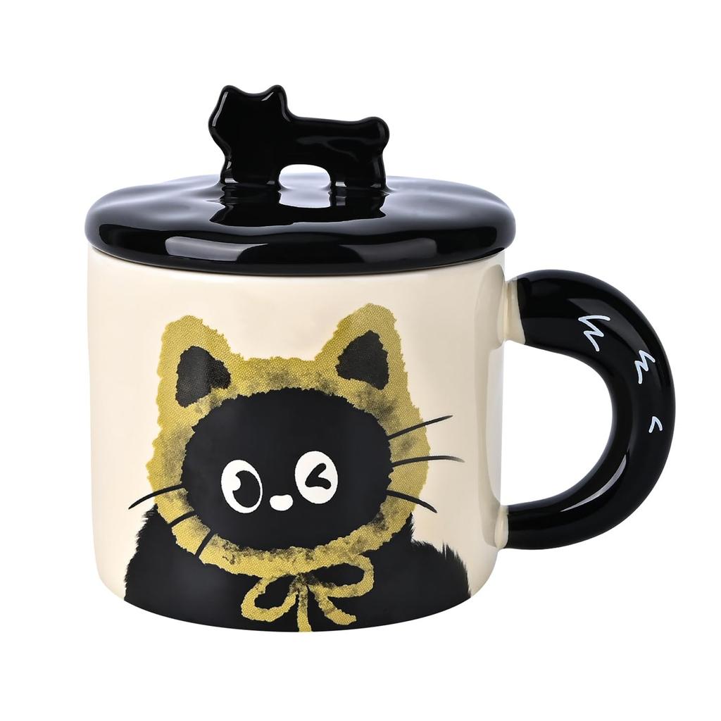 New 370ML Creative Cats Personality Ceramic Coffee Mug Souvenir Gift Drinkware Drinking Cup for Office and Home Use