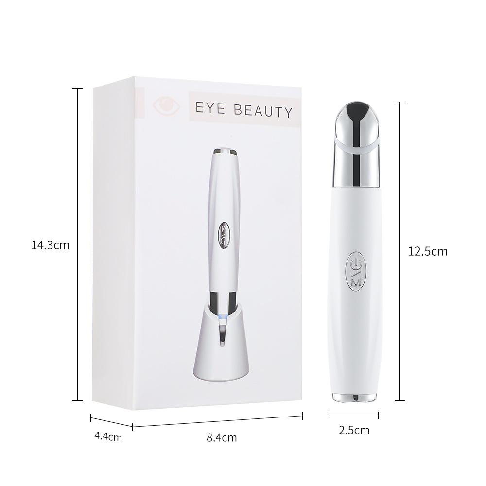 5 In 1 Led Red Light Therapy Wand for Relax Eye Dark Circles Eye Bags Puffiness Skincare Tool Eye Beauty Device Facial Massager