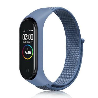 Pasek Do Mi Band 7 Beline NylonLoop Niebieski