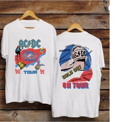 AC-DC The Razors Edge Tour 90-91 Tričko