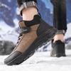 Winter Men boots Snow Walking Shoes Outdoor Climbing Shoes British Casual Work Shoes Ankle Boots Warm Cotton Sneakers
