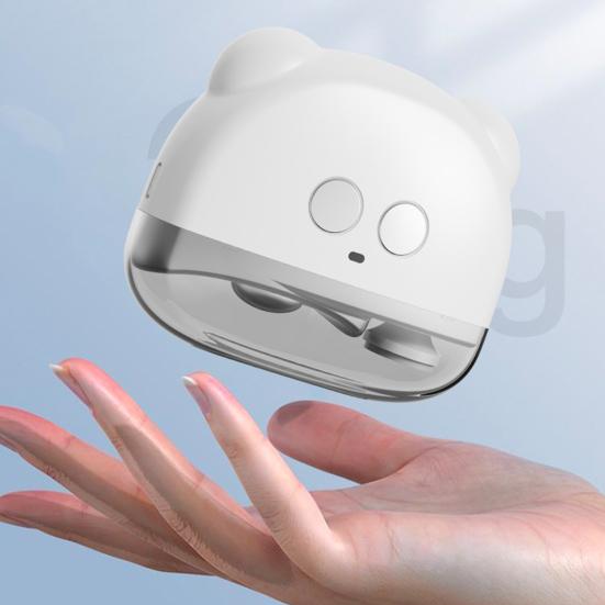 Baby Elektrisk Negleklipper med LED-lys Oppladbar 3 Hastigheter Automatisk Negletrimmer Barn Voksne Eldre Fingerneglklipper Poleringsmaskin Sliper