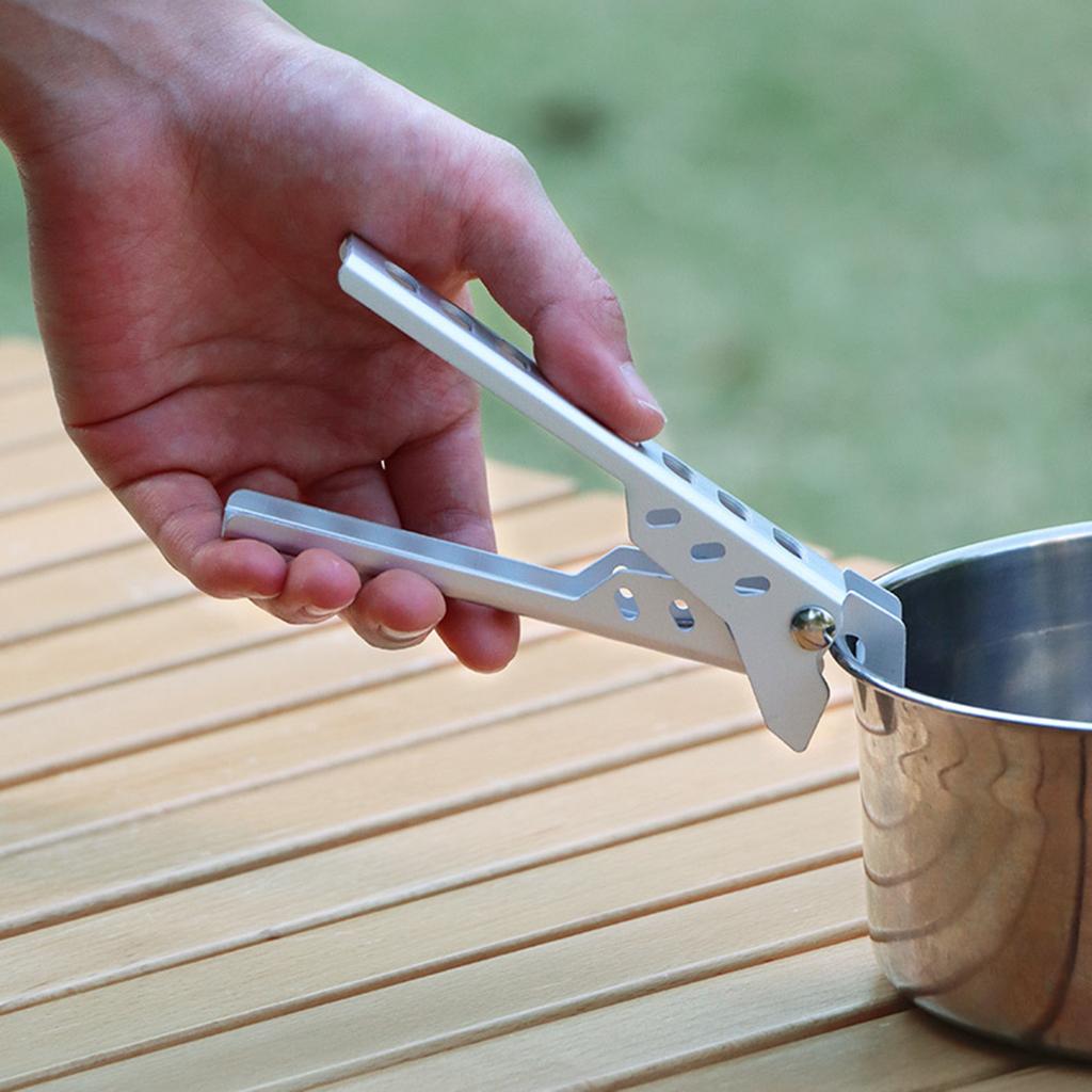 Hot Pan Grippers Hot Pots Clip Tableware Camping Cookware Holder Lifters Clamps Kitchen Accessories