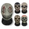3D Printed Skull Pattern Mask Halloween Party Funny Cosplay Props Full Face Elastic Mesh Breathable Masks Balaclava Headcovers