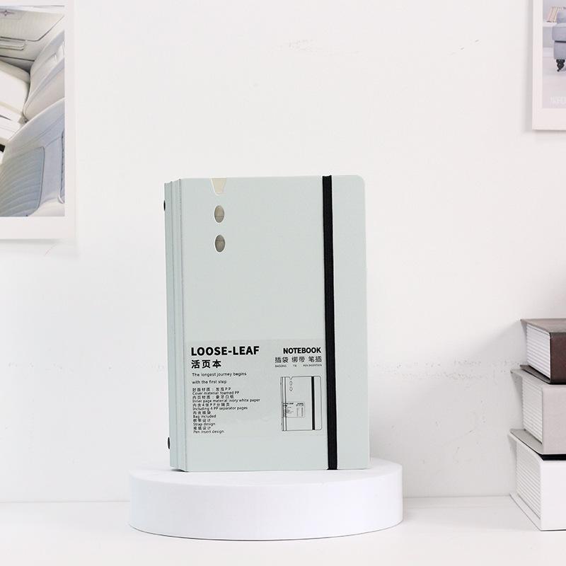 

A5 A6 A7Розовый Фиолетовый Скрепка Листов Блокнот Внутренний Сердечник Обложка Записная Книга Журнал Планировщик Офисные Канцелярские Принадлежности