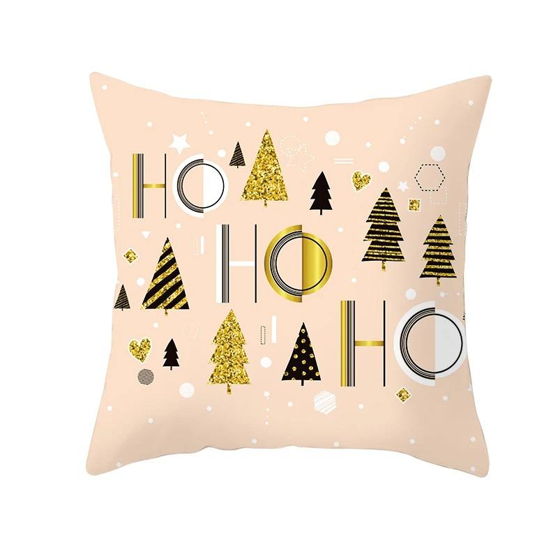 Christmas Themed Pillowcases Car Ornaments Office Santa Claus Living Room Sofa Home Pillowcases