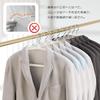 ATOKA Prevents Clothes from Losing Tie High Load Resistant to Breakage and Deformation of Non-Slip Hangers, Shape, Non-Slip Hangers, Velvet,