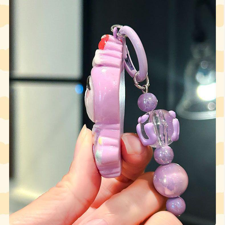 Girl Heart Cartoon Soft Cute Couple Best Friend Keychain Pendant Cute Japanese Korean Style