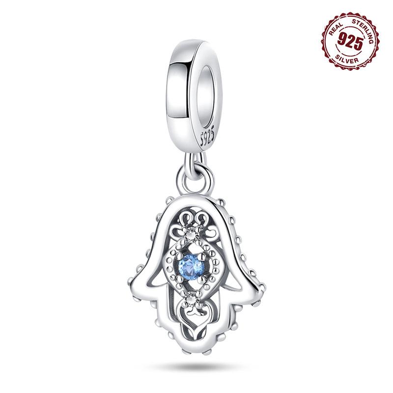 

Original Copper Charms Luxury Eye Demon Handheld Pendant Beads Fit Bracelet Diy Women Making Delicate Gift