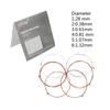 6 Pcs Acoustic Guitar Strings for 6 String Classical Guitars Accessories