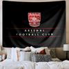 Tapiserie cu Emblema Clubului de Fotbal Arsenal, Tapiserie pentru Cameră de Joacă, Accesorii pentru Dormitor, Sufragerie, Cameră de Cămin, Decor perete, Cadouri de Ziua de Naștere pentru Fani