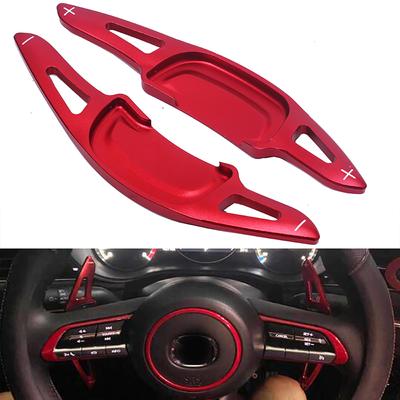 Add-On-Lenkrad aus Aluminiumlegierung, DSG-Paddle-Shifter-Erweiterung für Mazda 3 CX30 CX-30, Auto-Lenkrad