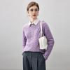 Women's Cable Knit Cashmere Sweater