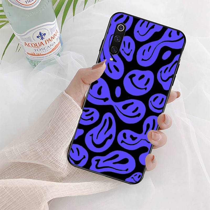 Funny Smiley Face Phone Case for Xiaomi mi 5 6 8 9 10 lite pro SE Mix 2s 3 F1 Max2 3