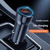PD Dual Port Car Charger 38W Fast Charging Type-c Circular Car Charger