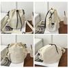 Women's Nylon Crossbody Bag Casual Bucket Bag Fashion Drawstring Popular Multifunctional Adjustable Strap Shoulder Tote Bags