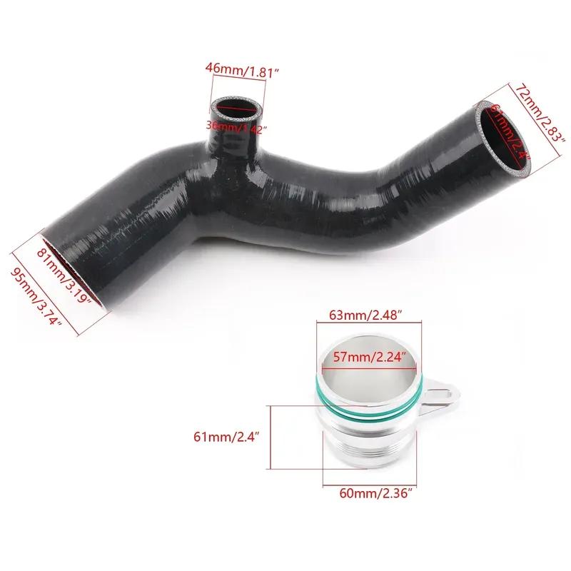

Upgrade Turbo Inlet Pipe For BMW F Series 135i 235i 335i 435i M2 N55 3.0T with Hybrid Turbo Boost Inlet Pipe