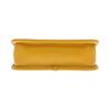 COACH Swinger 20 solid color zipper closure tanned leather underarm bag mahjong bag handbag shoulder bag women's linen yellow