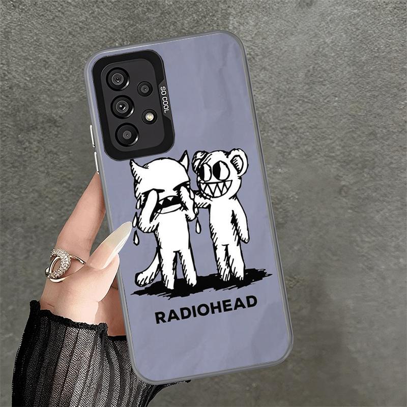 R-Radiohead Bnad Soft Phone Case for Samsung A17 A16 A15 A14 A13 A57 A56 A55 A54 A53 A37 A36 A35 A34 A33 A26 A25 A24 A23 A52