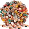 200g 1-1.6cm Color Round Rainflower Stone Bathtub Gardening Flower Pot Landscape Bottom Sand Stone Colored Crystal Craft Stone