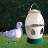 Komfortabler Tauben-Wasserspender Tränke Erhöhtes Basisdesign 2L Klare Sichtbare Wasserstandstränke für Vogel Huhn