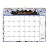 2026 Floral Wall Calendar: Custom Punch-in Memo Ring Calendar for Office