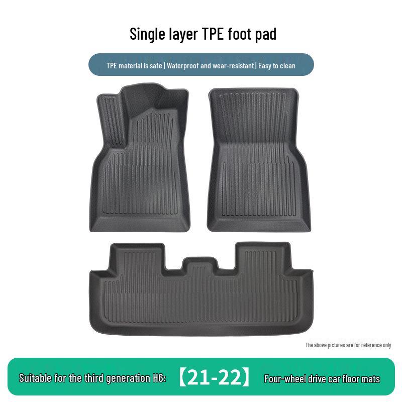 Haval H6 3rd Gen 4WD TPE Floor Mats (2021-22)