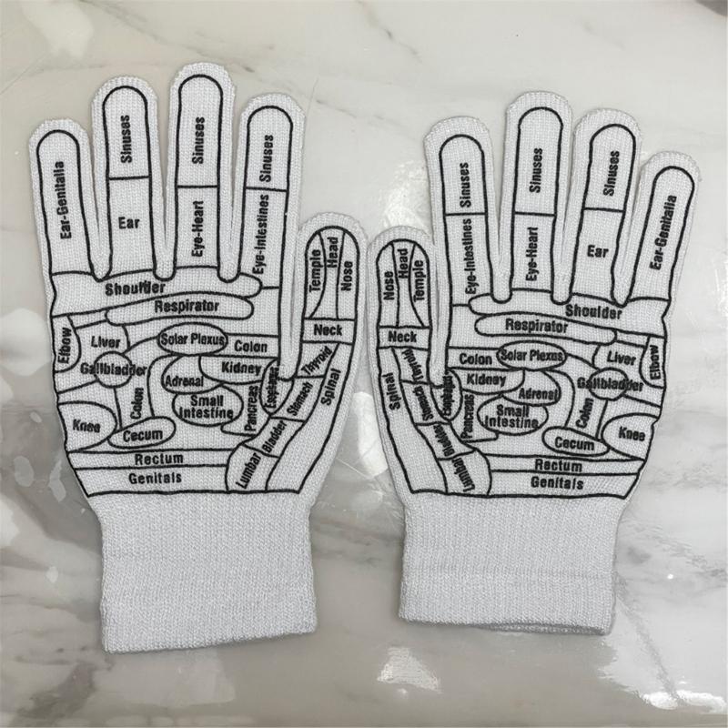 Acupunctures Gloves Reflexology Gloves Socks with Massage Tool Physiotherapys Tools for Household Hand Spa Tired Relieve