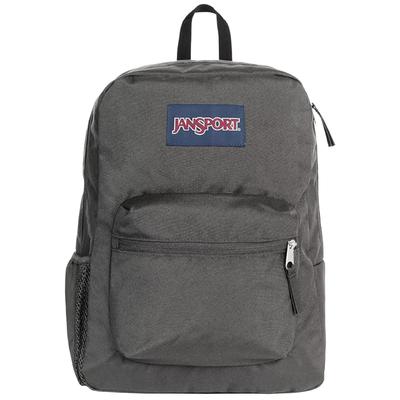 JanSport Cross Town Backpack, Unisex Grey Backpack