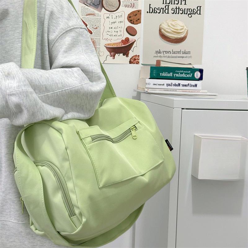 

Large Crossbody Travel Tote Bags for Women Canvas Shoulder Messenger Bag Sports Yoga Satchels Fashion Woman Handbag