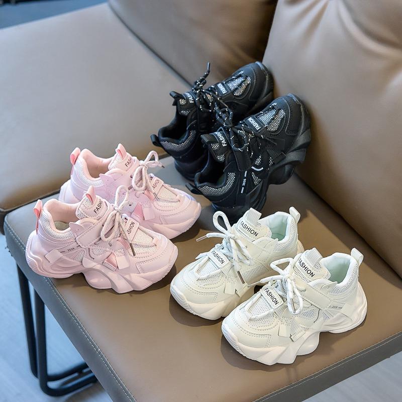 Kids Soft Sole Breathable Non Slip Casual Sports Sneakers For Boys And Girls