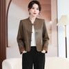 2025 Spring Fashion Washable Leather Jacket for Middle-Aged and Elderly Women