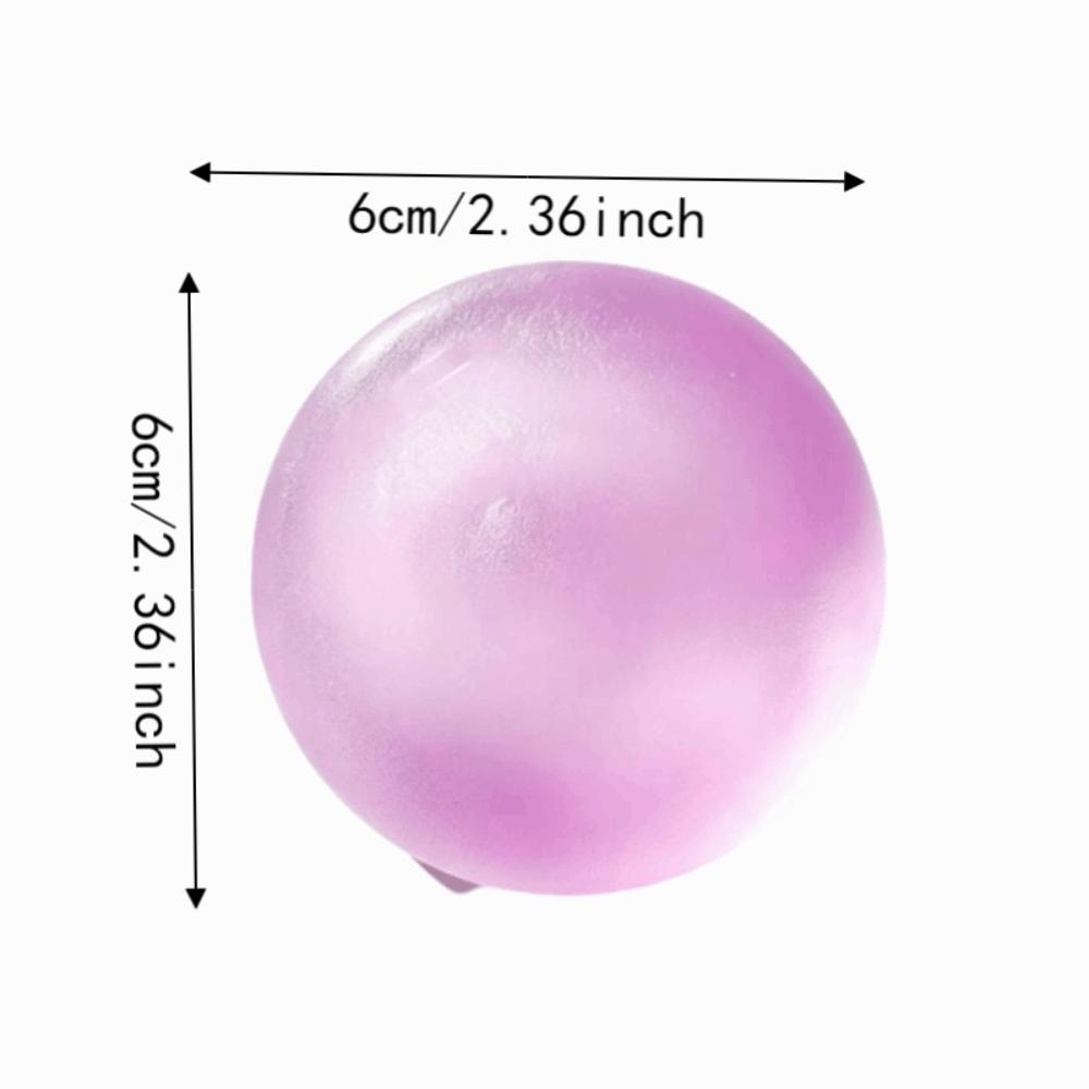 Soft Ball Quick-rebound Squeeze Toy Blue Crispy Handmade Ball Gift Coconut Oil Squishy Ball  Office