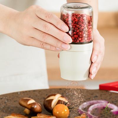 Einstellbare Dicke Pfeffermühle Haushalt Manuelle Schwarz Pfeffer Glas Mahlen Flasche Sesam Meer Salz Mahlen Flasche