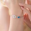 Dawapara Hamsa Evil Eye Bracelet Hand of Fatima Protection Talisman Good Luck Charm Stainless Steel Jewelry