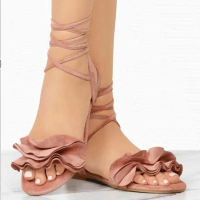 2025 Summer Women Sandals Ankle Strap Gladiator Sandals Women Shoes Ladies Leisure Beach Sandals Shoes Women