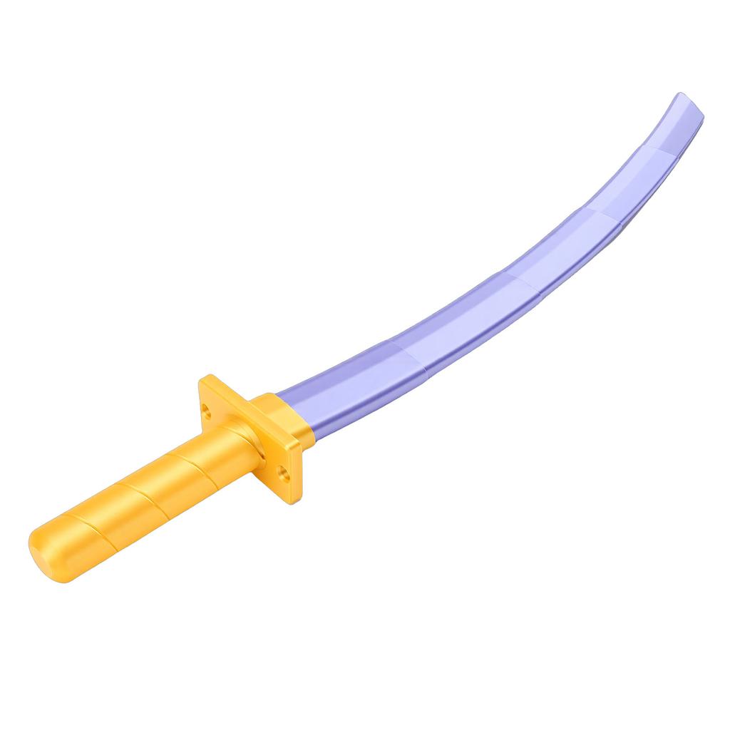 3D Printed Purple Cosplay Sword Cosplay Costume Sword Prop for Anime Enthusiasts