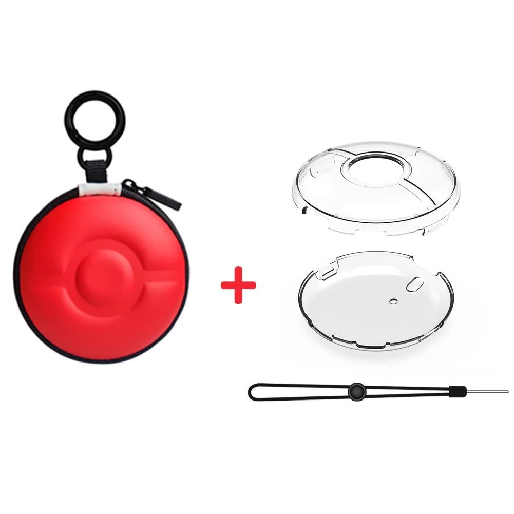 Жесткий чехол для хранения EVA и ремешок для руки для Pokémon GO Plus + сумка — фото 3