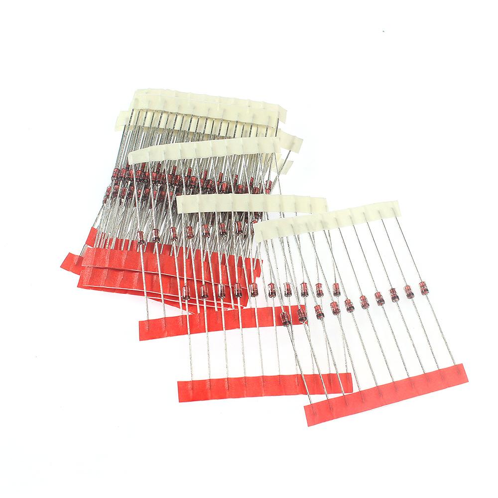 140PCS 3.3V~24V 1W Zener Diode Kit Electronic Components Diy Assorted Set 3.3V 10V 3.9V 12V 4.7V 15V 5.1V 16V 5.6V 18V 6.2V 20V