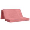 Folding Sofa Bed 160 X 67 X 45 Cm Pink