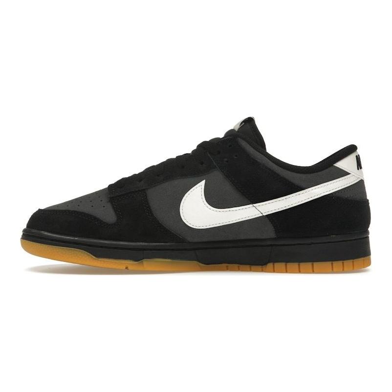 Nike Dunk Low SE Black Anthracite Gum Men Sneakers Pale-Ivory Gum-Light-Brown HQ1931-001