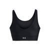 Under Armour Infinity Solid Medium Intensity Sports Bra Women Underwear Black 1376883-001
