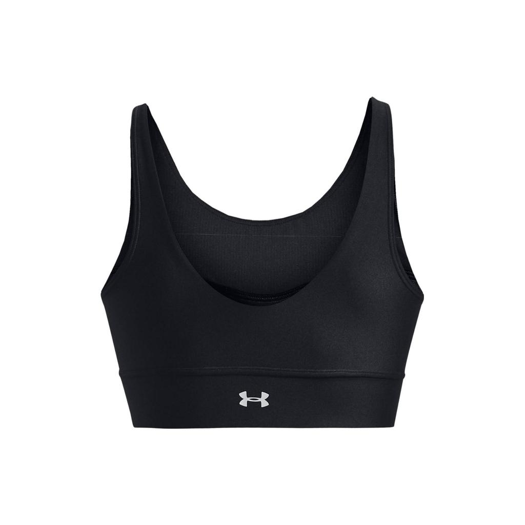 Under Armour Infinity Solid Medium Intensity Sports Bra Women Underwear Black 1376883-001