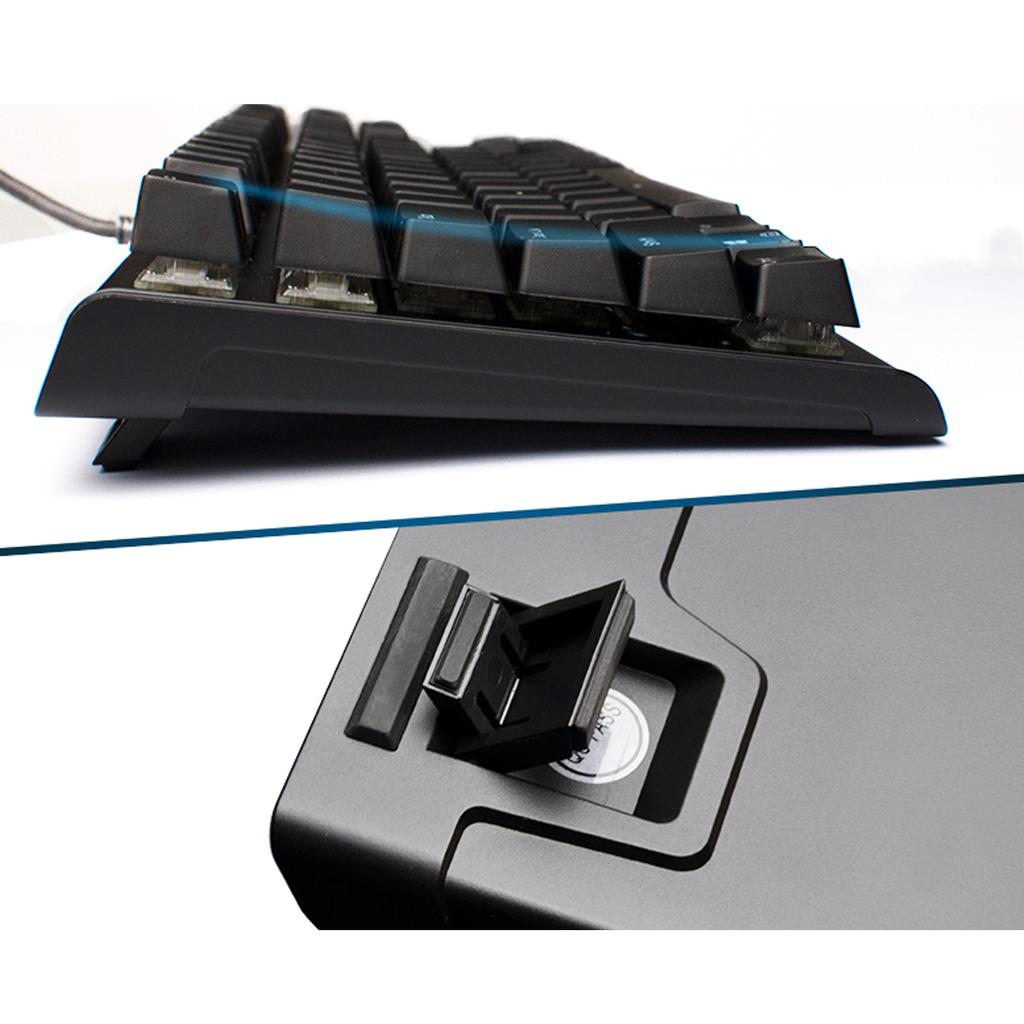 Buy 87 Keys USB Wired Game Competition Professional Keyboard, Cherry MX