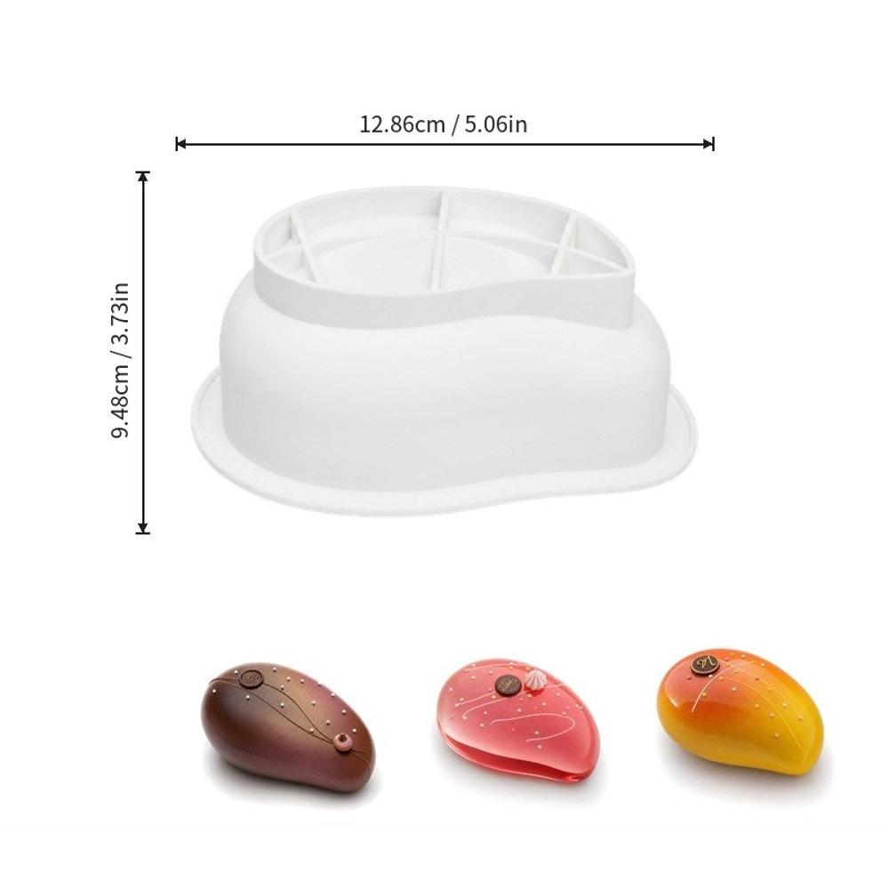 DIY Mousse Cake Mold Dessert Making Dessert Tool New Chocolate Mold Kitchen Baking белый